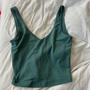 Hollister V Neck Cropped Tank Top Size XS